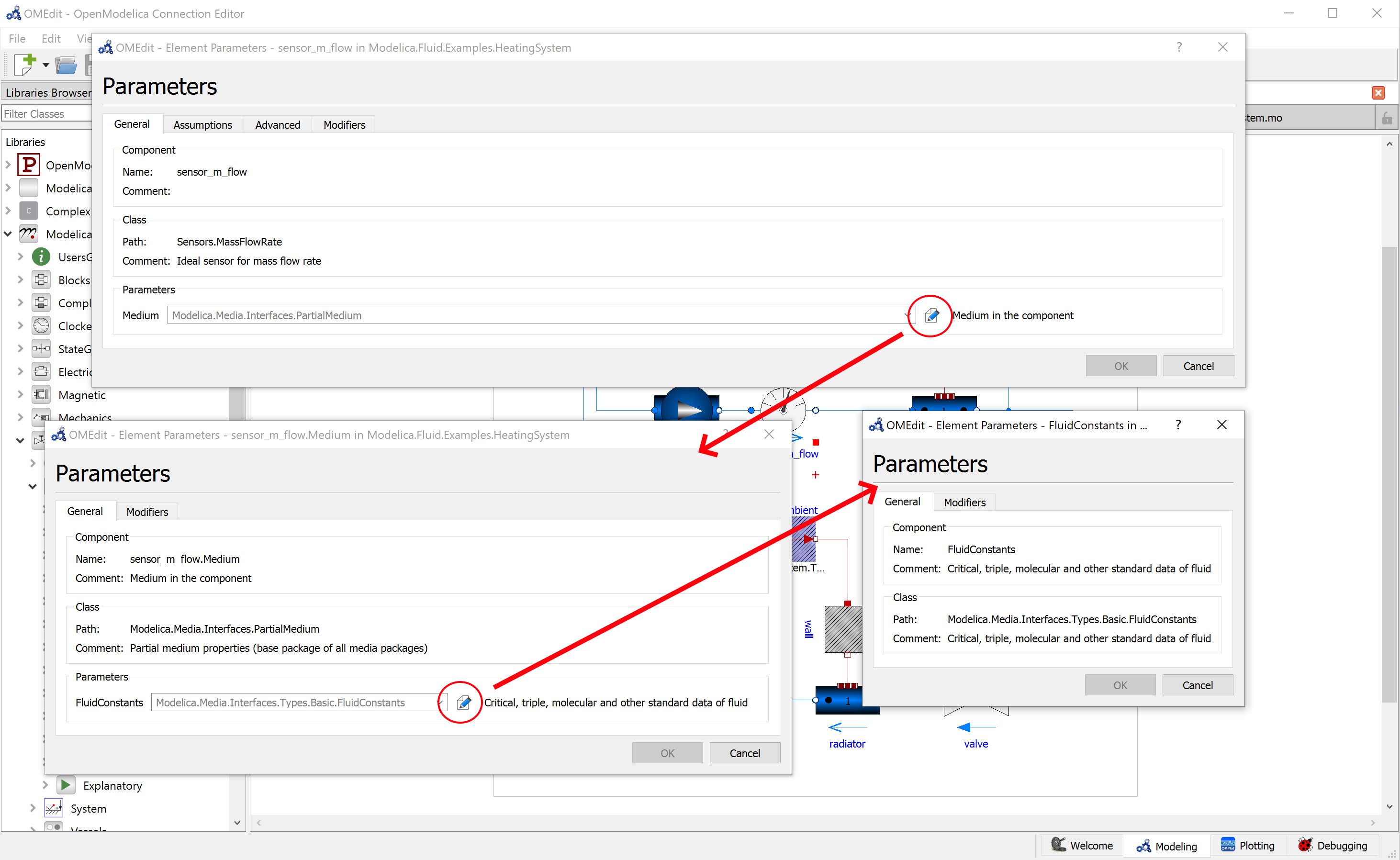 OMEdit replaceable support