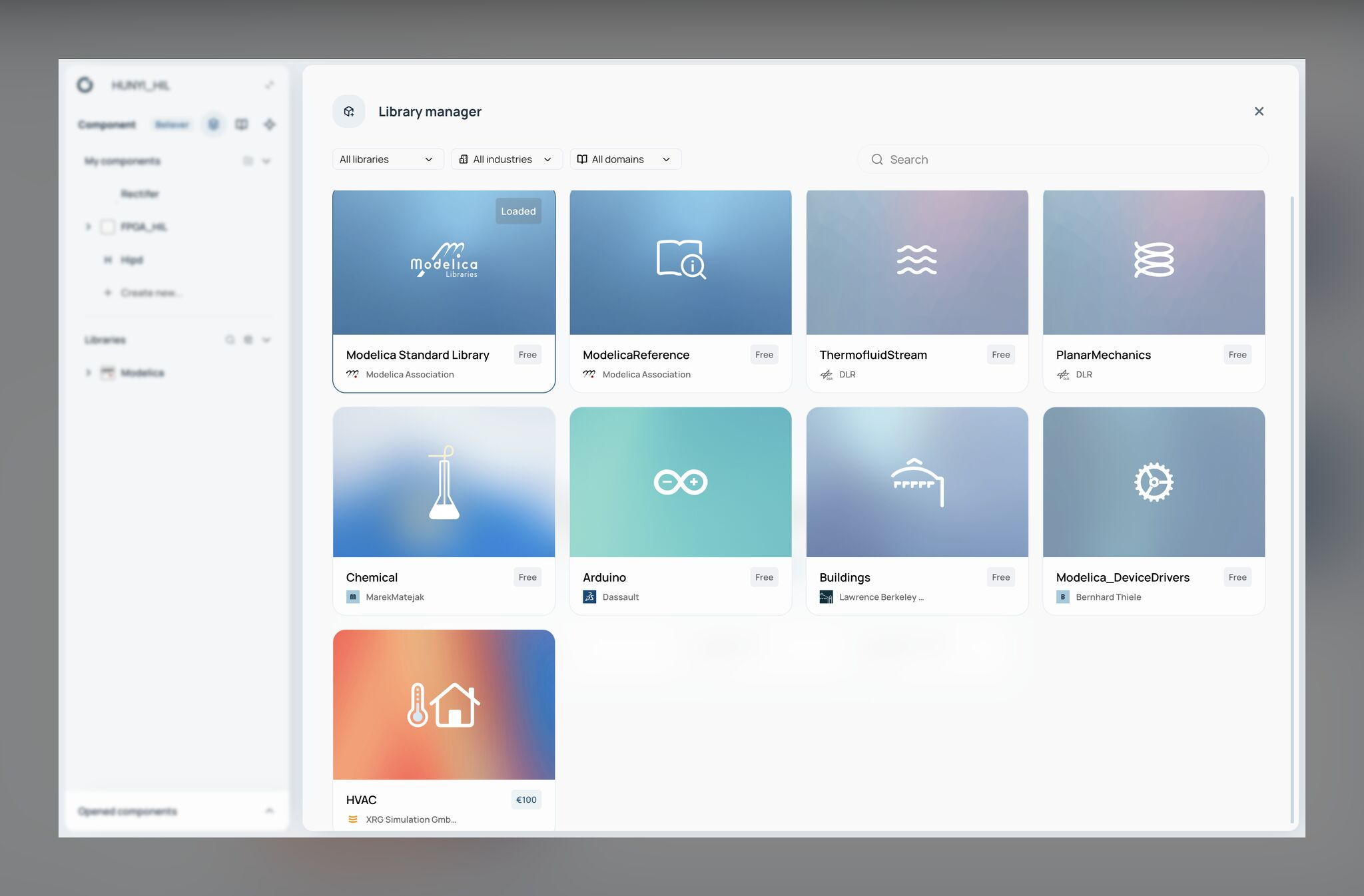 ODE integrates HVAv Library